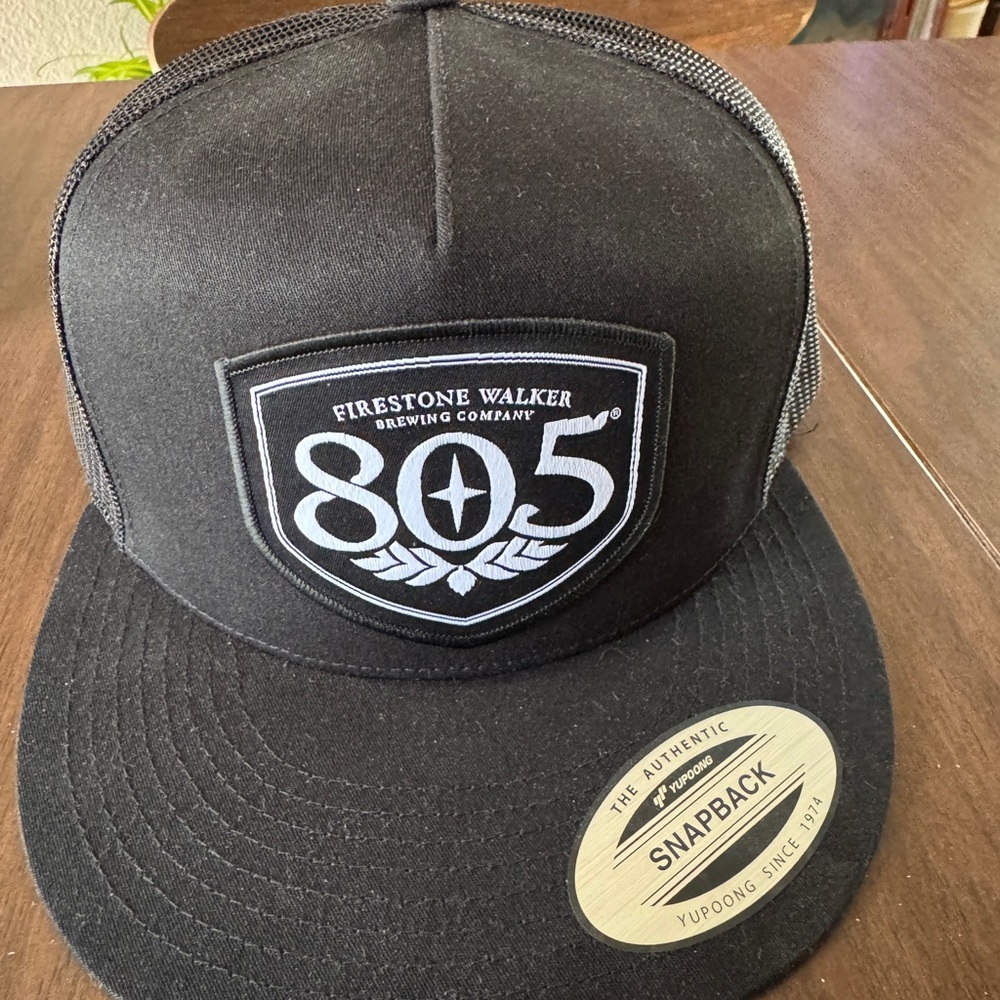 Firestone Walker 805 Black Snapback Hat